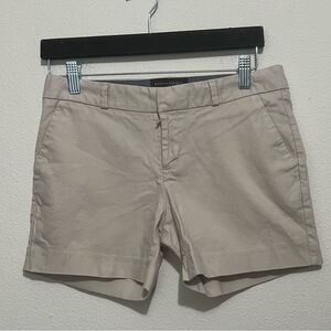 Banana Republic Hampton Shorts Womens Size 0 Beige Casual